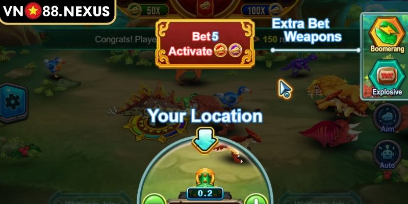 Tính năng bắn tự động