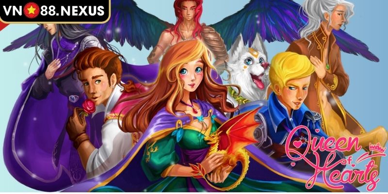 Nổ Hũ QT - Khám Phá Kho Game Slot Đẳng Cấp Tại VN88 3 Trò chơi Queen of Hearts hấp dẫn
