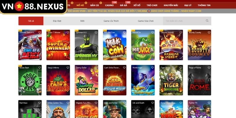 Nổ Hũ QT - Khám Phá Kho Game Slot Đẳng Cấp Tại VN88 2 Tính năng đa dạng tại nhà phát hành QT