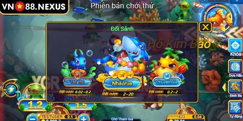 Phòng chơi có mức cược cao