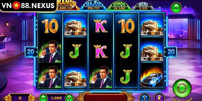 Kích hoạt vòng quay Free trong Biệt Đội Mỹ Nữ VN88