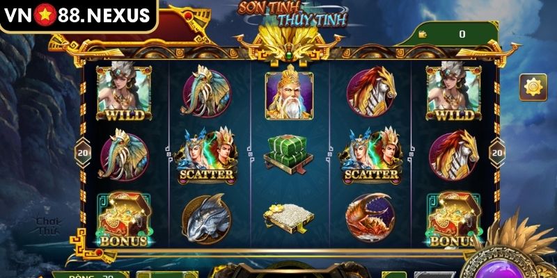 Sơn Tinh Thuỷ Tinh VN88 - Game Slot Thần Thoại Thú Vị 2025 3 Bí kíp chơi nổ hũ Sơn Tinh Thủy Tinh thành công