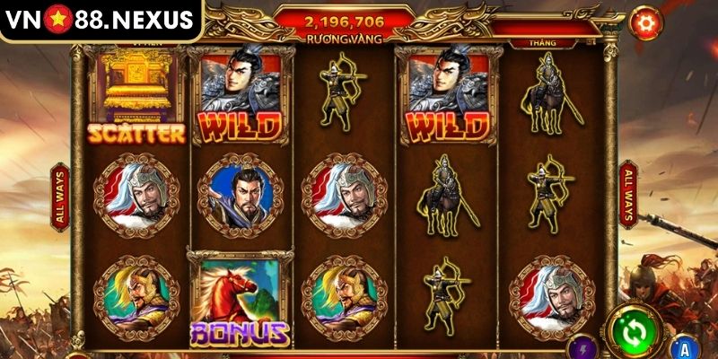 Những ưu điểm của nổ hũ chủ đề Tam Quốc Tranh Hùng